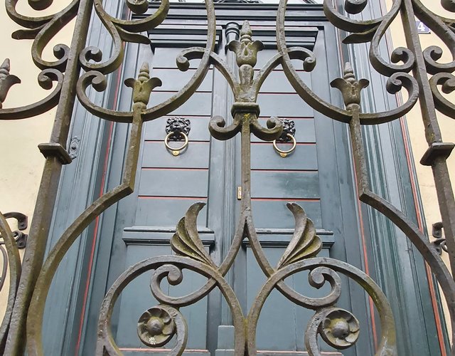 Voordeur directeursvilla Voordeur directeursvilla