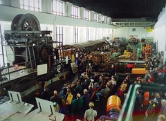 IBBENBÜREN Bergbaumuseum Maschinenhalle