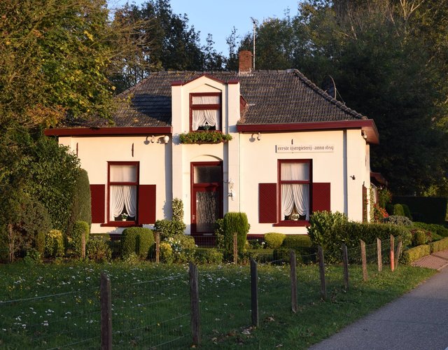 Locatie van de latere watermolen Locatie van de latere watermolen